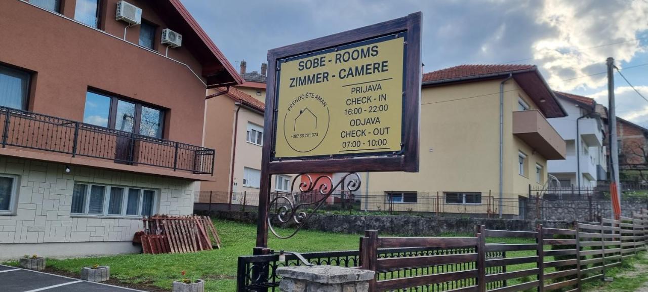 Prenociste-Sobe-Rooms-Aman Бихач Экстерьер фото